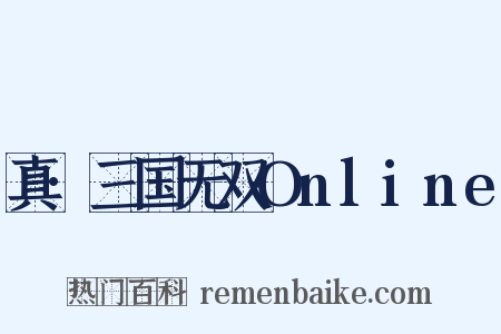 真·三国无双Online是什么意思的图片